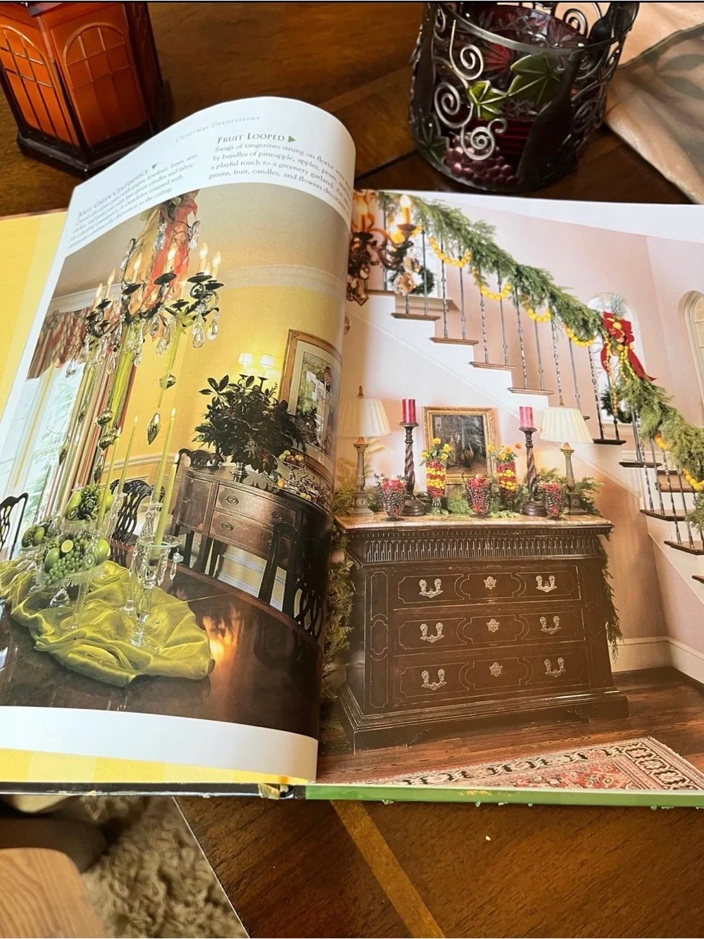 Southern Living Christmas 2003 Vintage Book of Recipes & Ideas for Holiday Decor